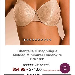 Bras-  2 (Chantelle)  NWT -  36DDDD (36G)